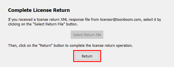 Return