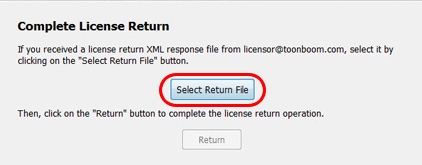Select Return File