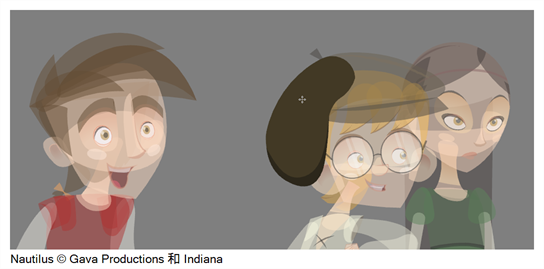 摄像机视图透光台