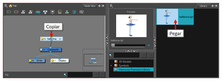 Crear plantilla desde red
