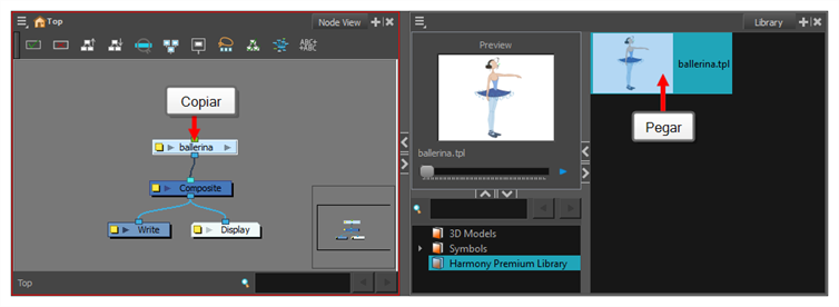 Crear plantilla desde red