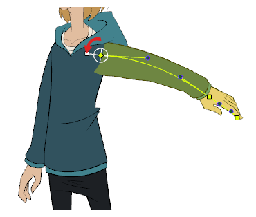 Harmony 20 Premium Documentation: Animating Curve Deformers