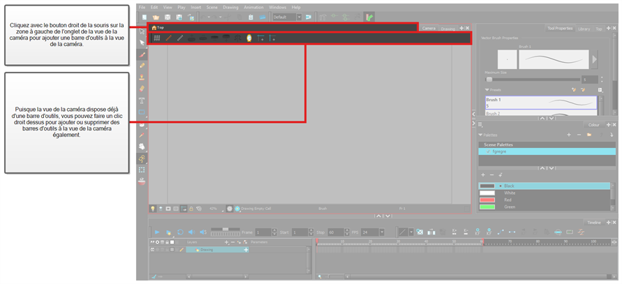 Harmony 21 Essentials Documentation: Adding and Removing Toolbars