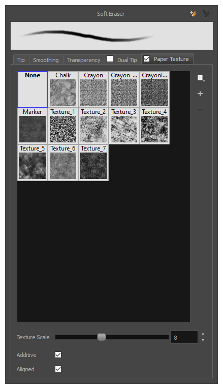 Harmony 22 Advanced Documentation: Eraser Tool Properties