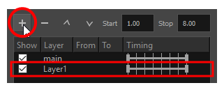 Adding a morphing layer