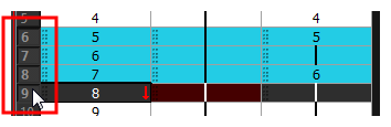 Xsheet View - Select Frame Range