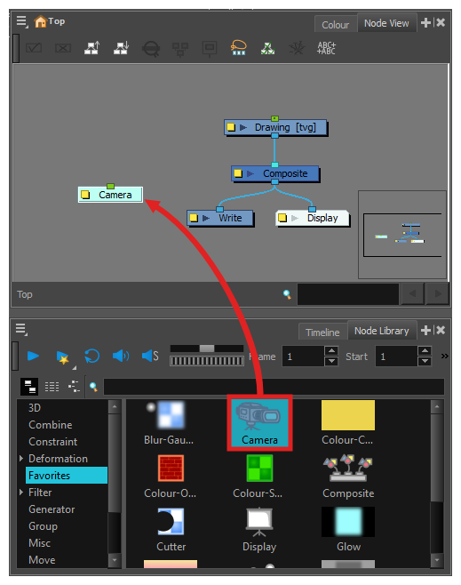 Harmony 24 Premium Documentation: Adding a Camera