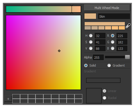 Colour Picker window
