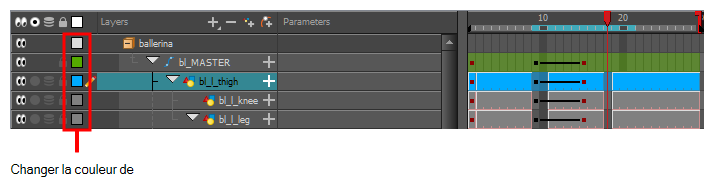 Change Track Colour