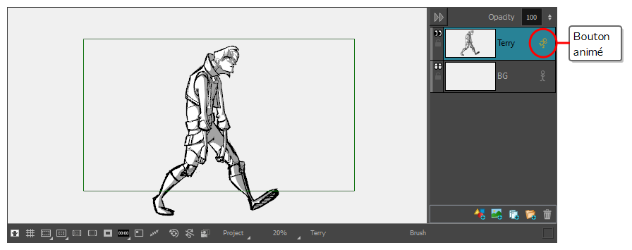 Storyboard Pro 22 Online Help: How to Animate Layers