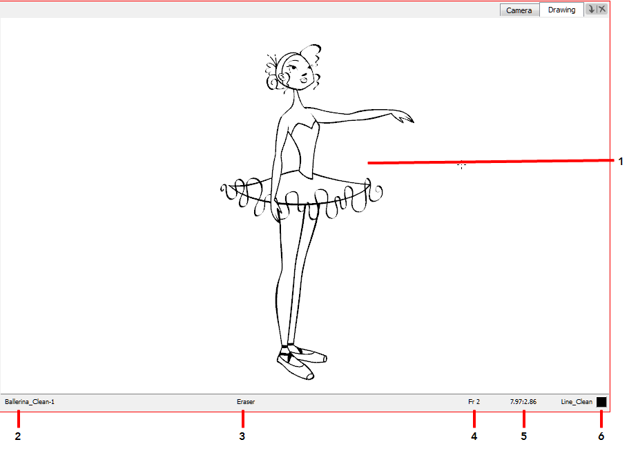 Animate 3 Online Help: Drawing View