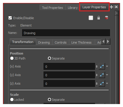 Toon Boom Harmony Tabbed View