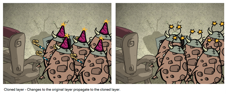 About Clone Layers