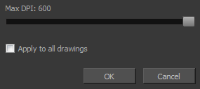 Reduce Drawing Texture Resolution