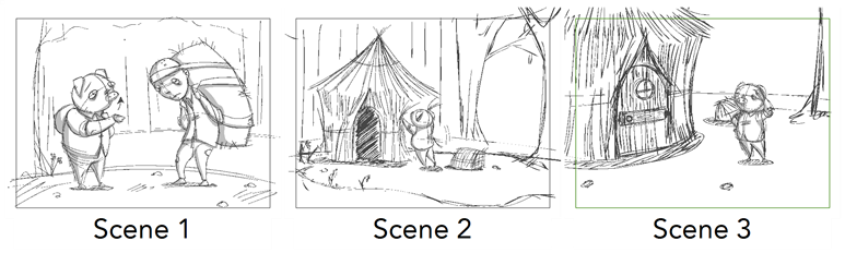 Animation Scene Concept