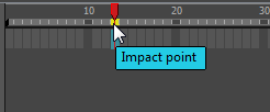Screen marker with tooltip