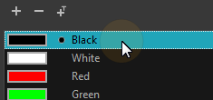 Select Colour in Colour View