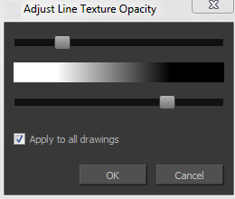 Adjust Line Texture Opacity