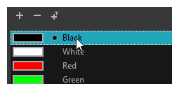 Select Colour in Colour View