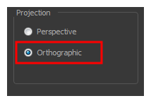 Select Orthographic Projection