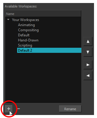 How to rename a workspace