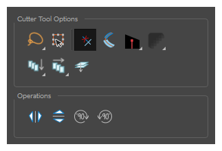 Cutter Tool Properties View