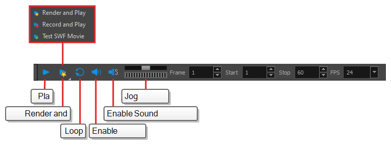 Playback Toolbar