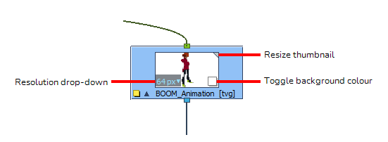 Harmony 21 Premium Documentation: Adjusting Node Thumbnails