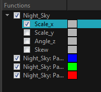Function View Function List Section