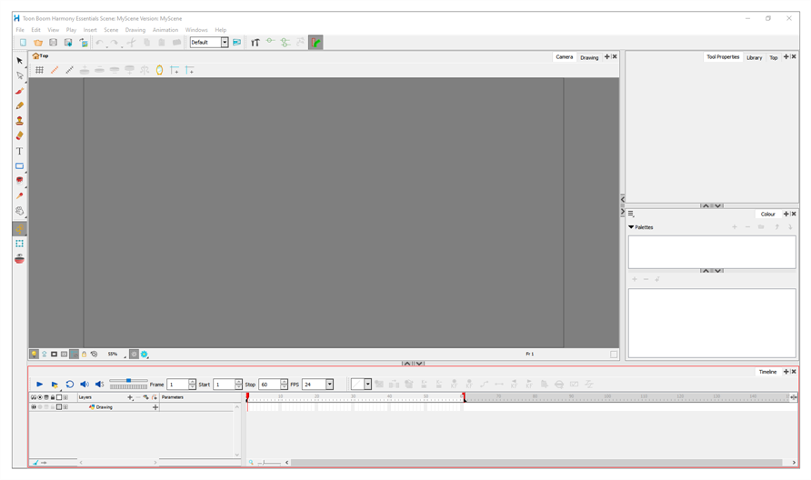 Interface Light Theme