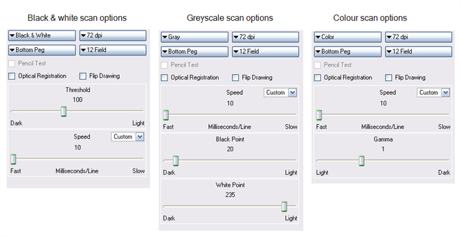 Harmony 22 Scan Documentation: About the Scan Application User Interface