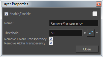 Remove transparency from png images 