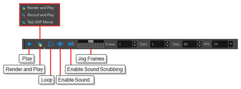 Playback Toolbar