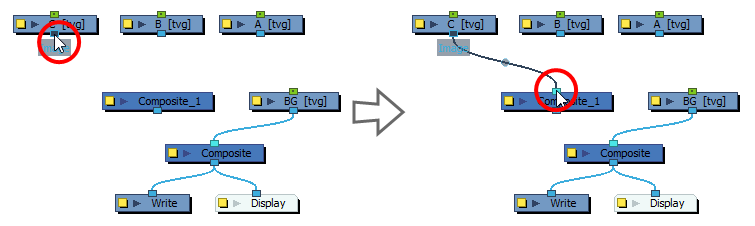 Harmony 22 Premium Documentation: Adding and Connecting Composite Nodes