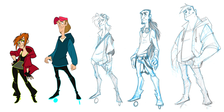 Nautilus - Gava Productions - Character Line Up