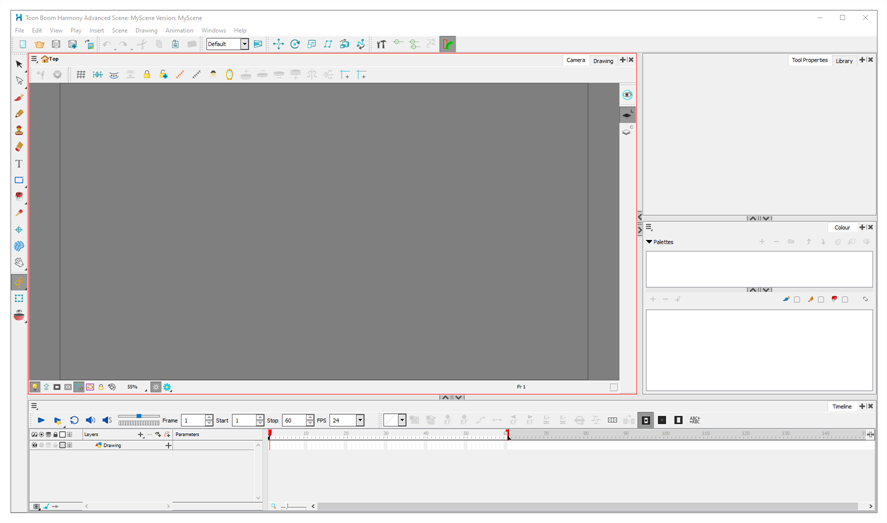 Interface Light Theme