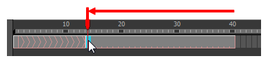 Shrinking a morphing sequence