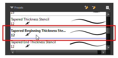 Select Preset