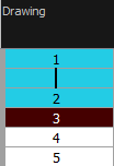 Gestural drag mode is off