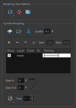 Tool Properties view