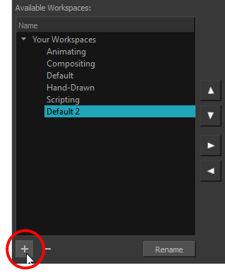 How to rename a workspace