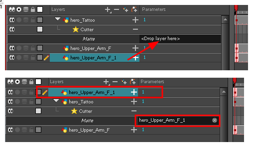 Harmony 25 Essentials Documentation: Invert-Cutting