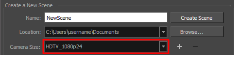 Harmony 25 Essentials Documentation: Creating Scenes