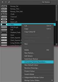 Harmony 25 Premium Documentation: AI Increase Texture Resolution