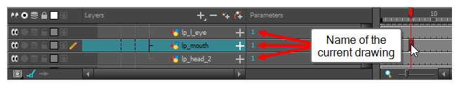 Harmony 25 Premium Documentation: Swapping Drawings in the Timeline View