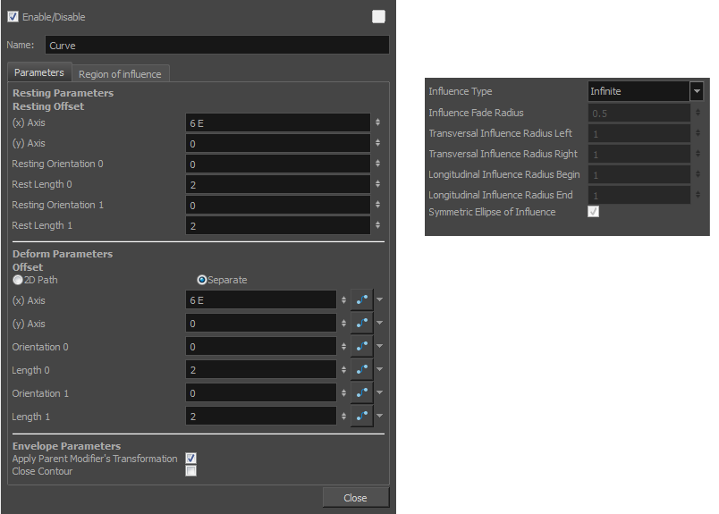 Harmony 25 Premium Documentation: Curve Node