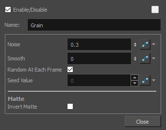 Harmony 25 Premium Documentation: Grain Node