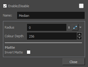 Harmony 25 Premium Documentation: Median Node