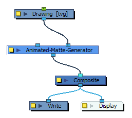 Harmony 25 Premium Documentation: Adding an Animated Matte Generator Node