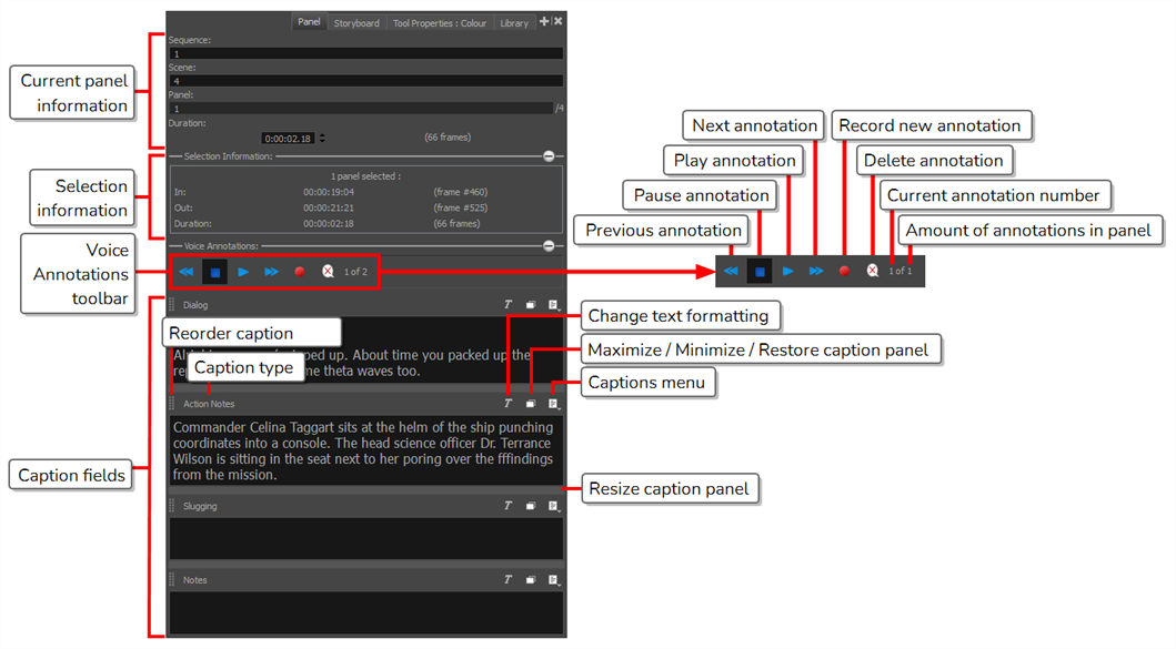 storyboard pro move camera through panels